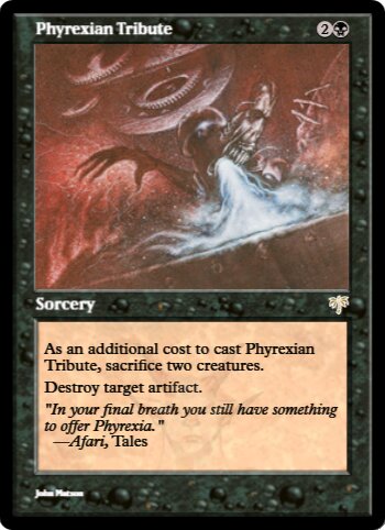 Phyrexian Tribute
