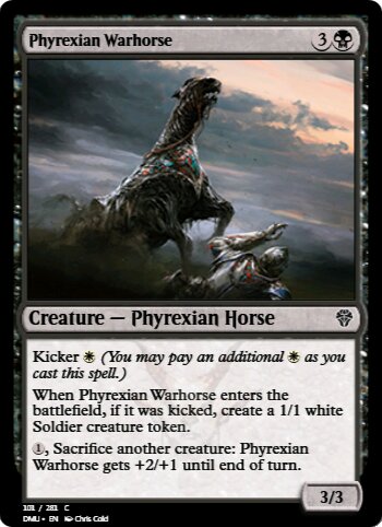 Phyrexian Warhorse