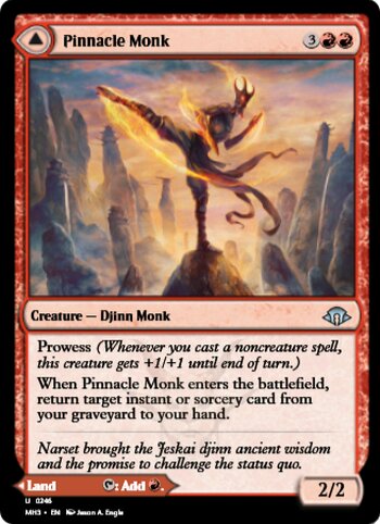 Pinnacle Monk