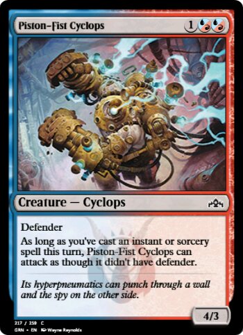 Piston-Fist Cyclops