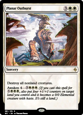 Planar Outburst