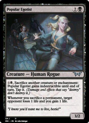 Popular Egotist