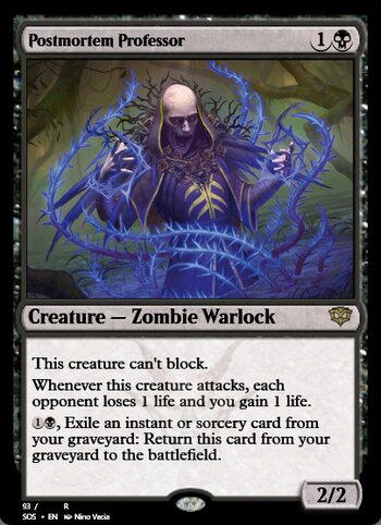 Postmortem Professor