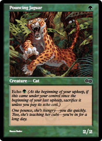 Pouncing Jaguar