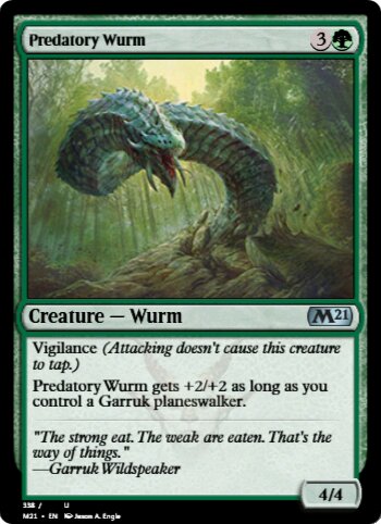 Predatory Wurm