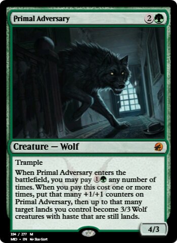 Primal Adversary