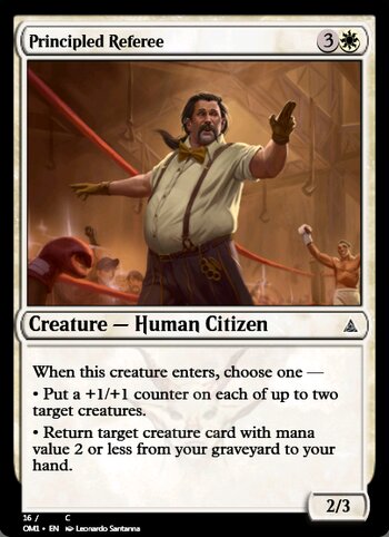 Principled Referee