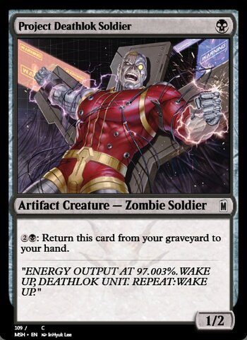 Project Deathlok Soldier