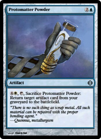 Protomatter Powder