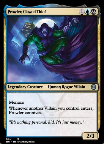 Prowler, Clawed Thief