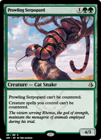 Prowling Serpopard