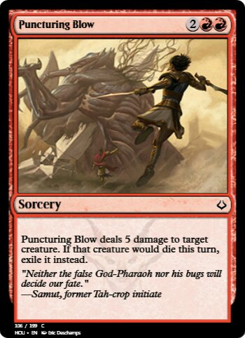 Puncturing Blow