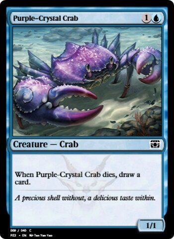 Purple-Crystal Crab
