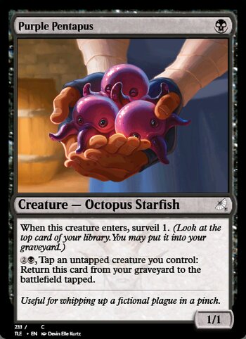 Purple Pentapus