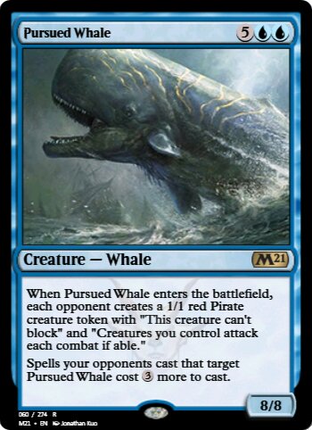 Pursued Whale