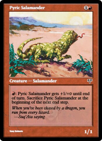 Pyric Salamander