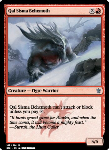 Qal Sisma Behemoth