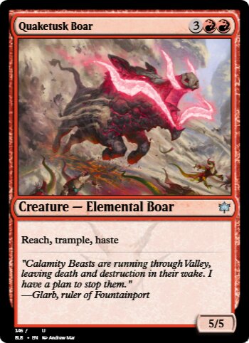 Quaketusk Boar