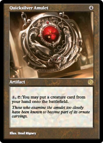 Quicksilver Amulet