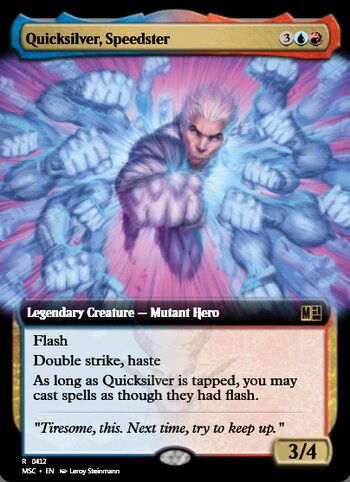 Quicksilver, Speedster