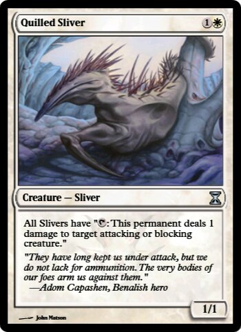 Quilled Sliver