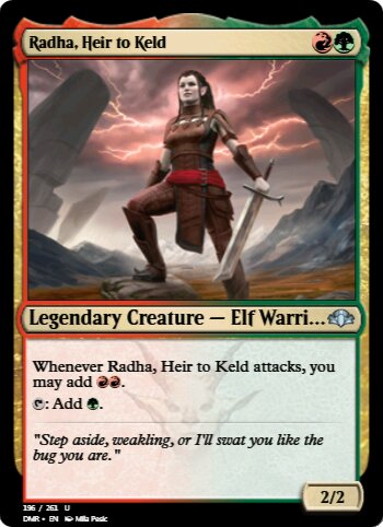 Radha, Heir to Keld