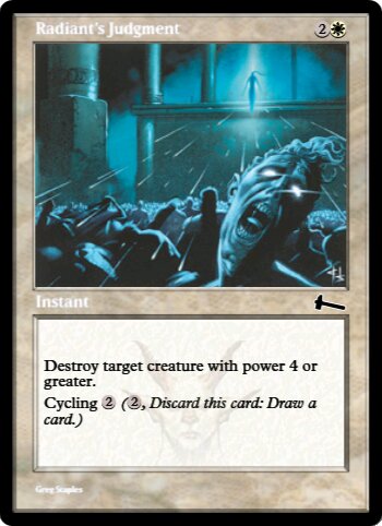 Radiant's Judgment