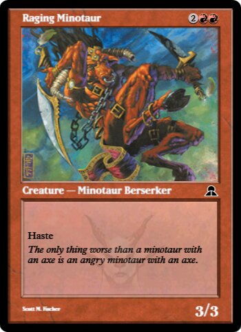 Raging Minotaur