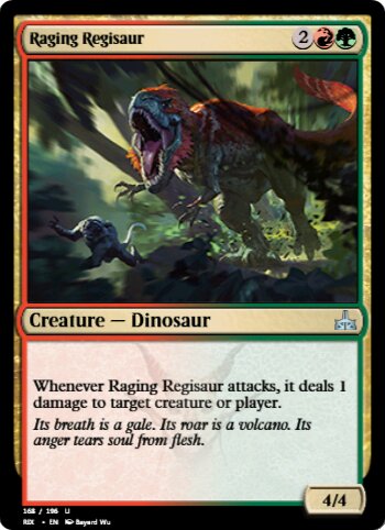 Raging Regisaur