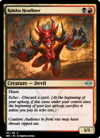 Rakdos Headliner