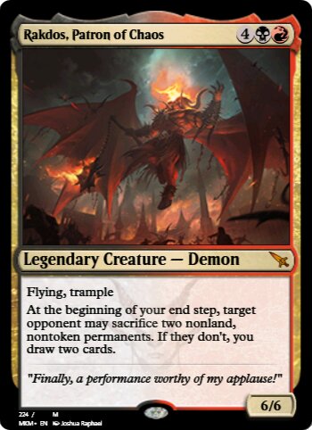 Rakdos, Patron of Chaos