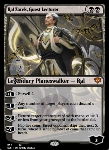 Ral Zarek, Guest Lecturer