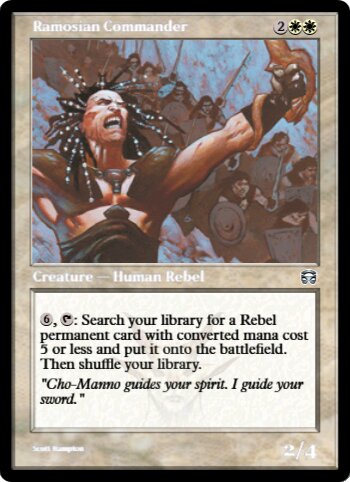Ramosian Commander