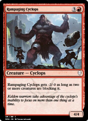 Rampaging Cyclops