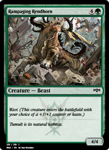 Rampaging Rendhorn