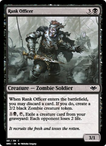 Rank Officer