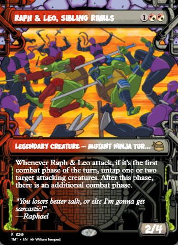 Raph & Leo, Sibling Rivals