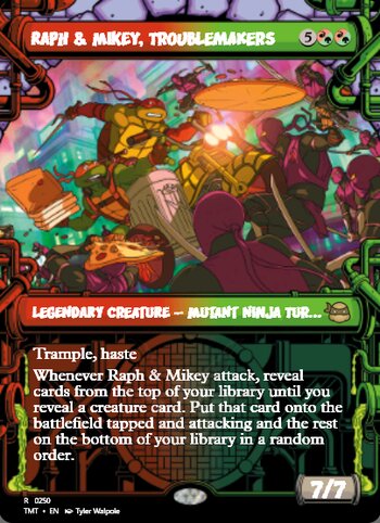 Raph & Mikey, Troublemakers