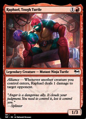 Raphael, Tough Turtle