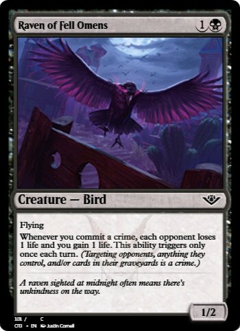 Raven of Fell Omens
