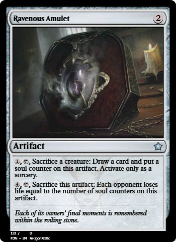 Ravenous Amulet