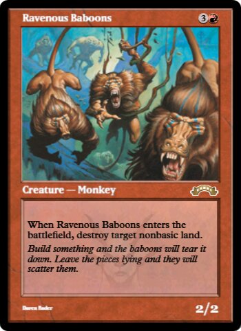 Ravenous Baboons
