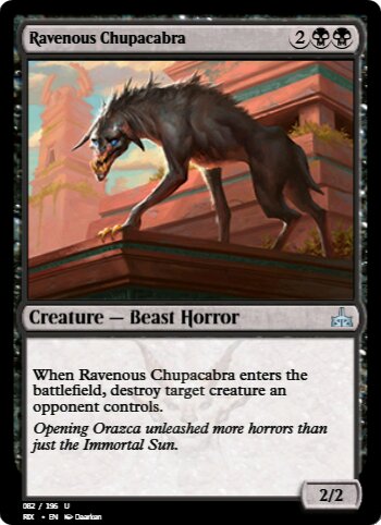 Ravenous Chupacabra