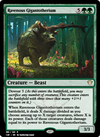 Ravenous Gigantotherium