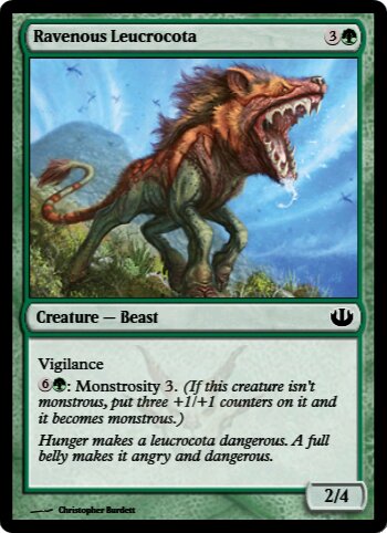 Ravenous Leucrocota