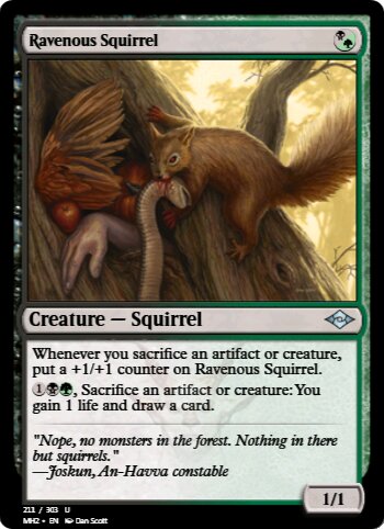 Ravenous Squirrel