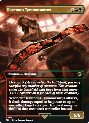 Ravenous Tyrannosaurus