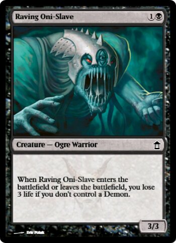 Raving Oni-Slave