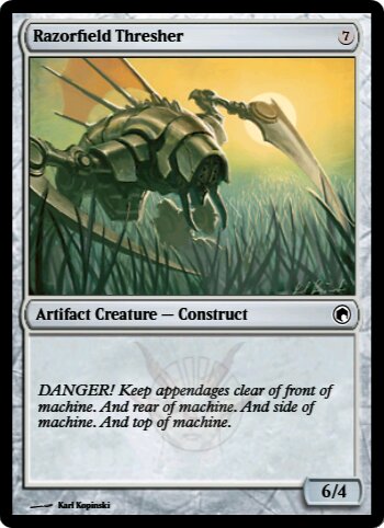 Razorfield Thresher