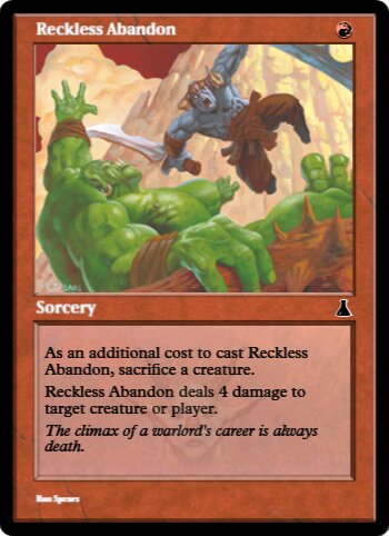 Reckless Abandon